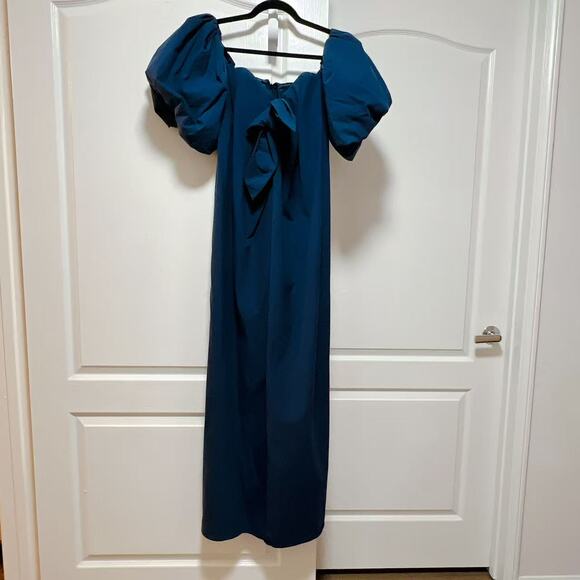 Caroline Constas Reyna Off-Shoulder A-Line Dress Size M - Picture 4 of 9